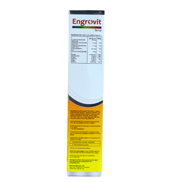 Engrovit Height Growth Syrup