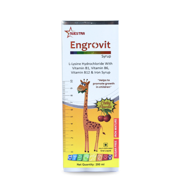 Engrovit Height Growth Syrup