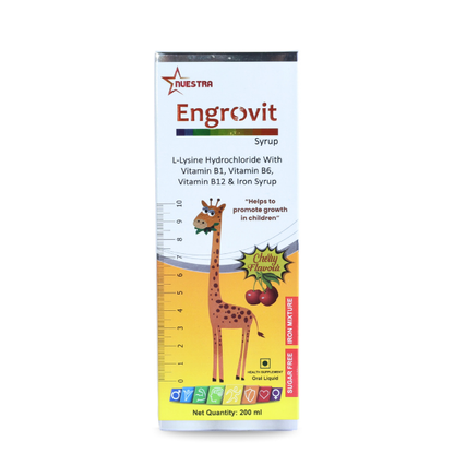 Engrovit Height Growth Syrup